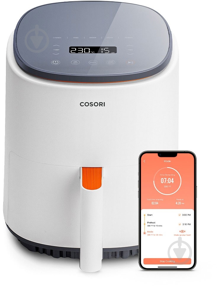 Мультипечь Cosori Lite Smart CAF-LI401S-WEUR - фото 2