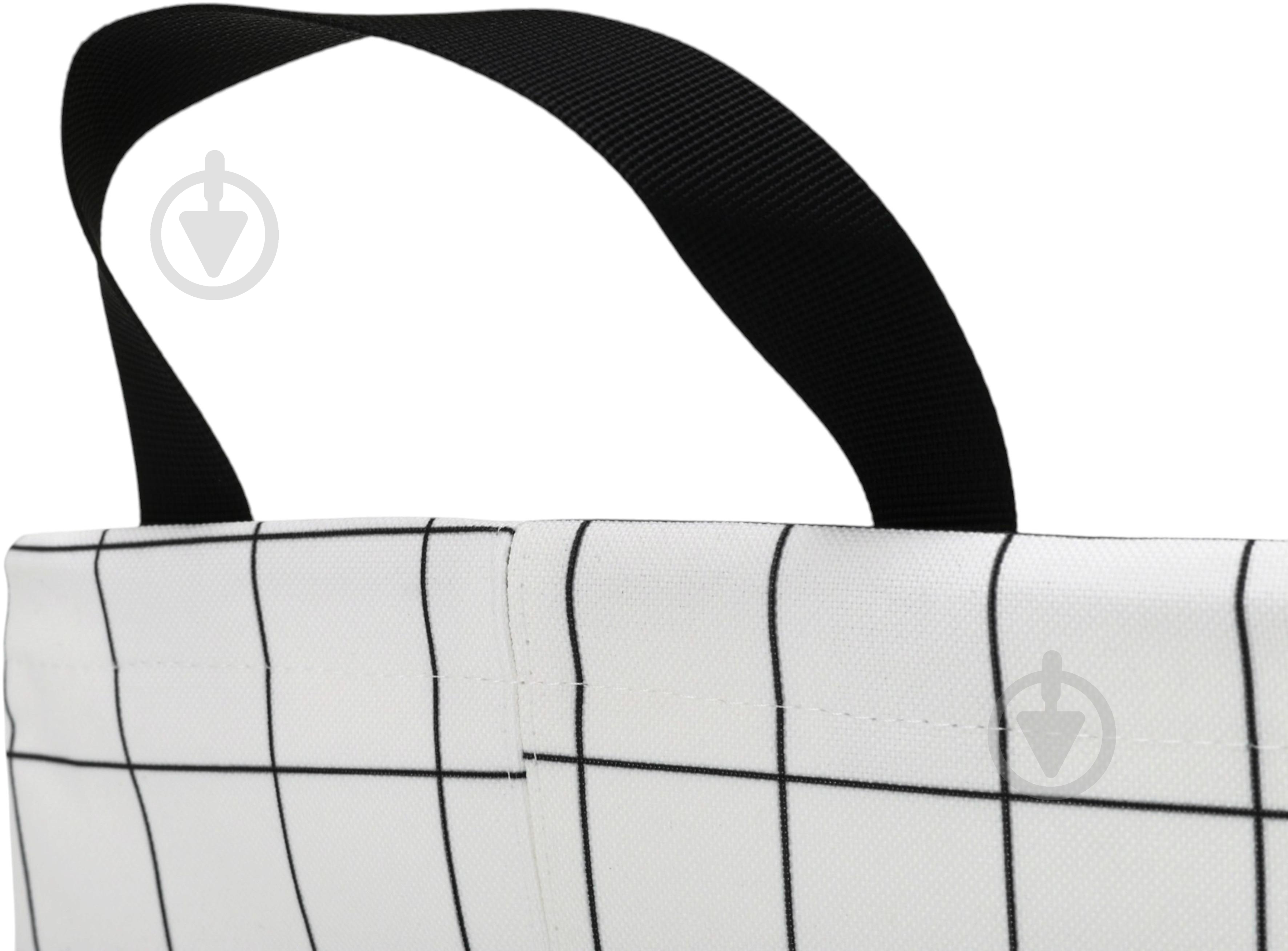 Корзинка декоративная Sensio BASIC GRID клетка 30х40х22 см - фото 7