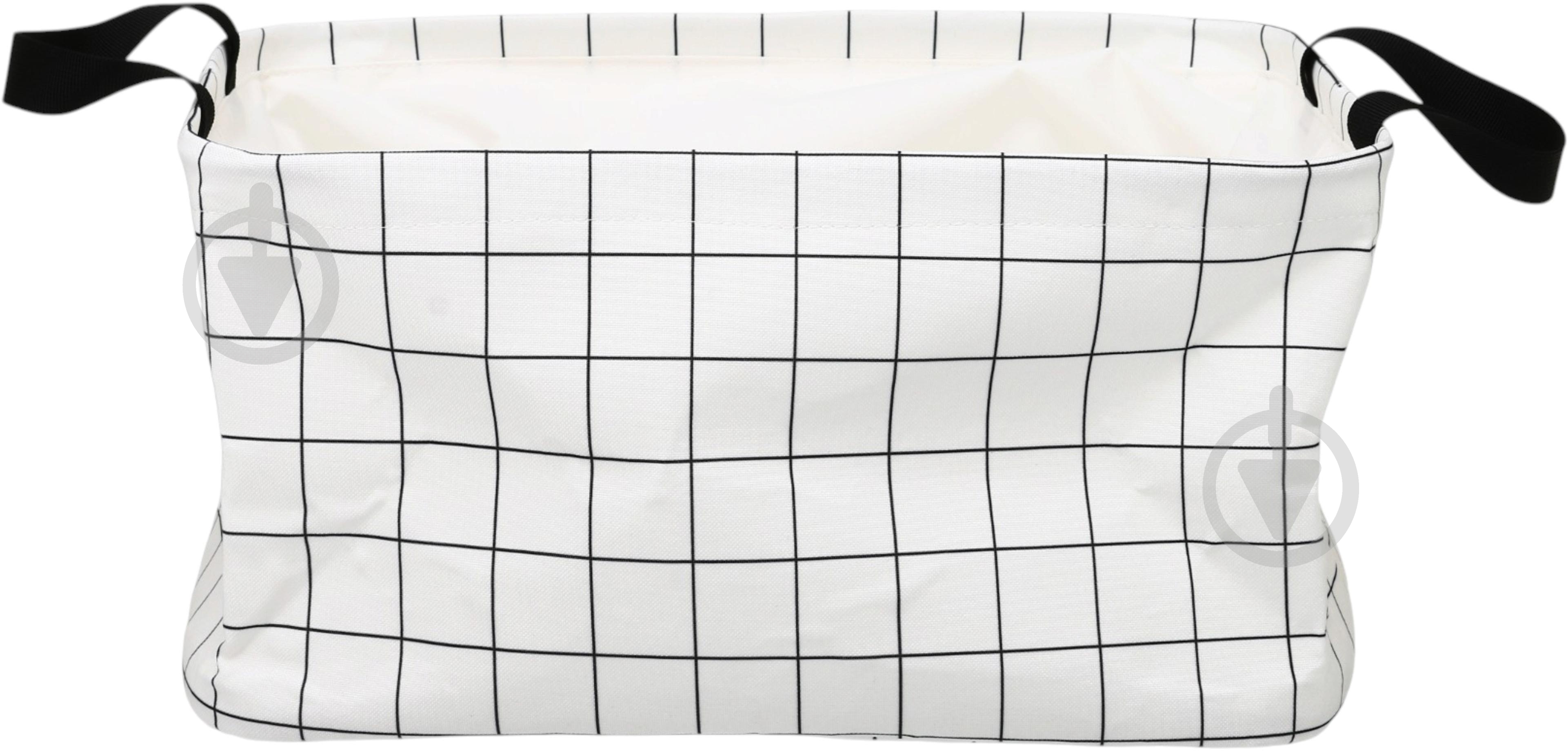 Корзинка декоративная Sensio BASIC GRID клетка 30х40х22 см - фото 4