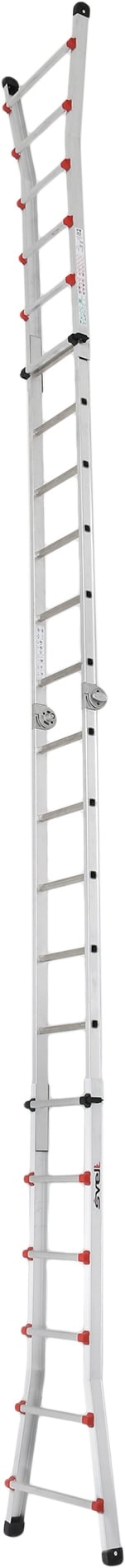 Лестница телескопическая SVELT SCALISSIMA 12+12 (SSCAL012R) - фото 3