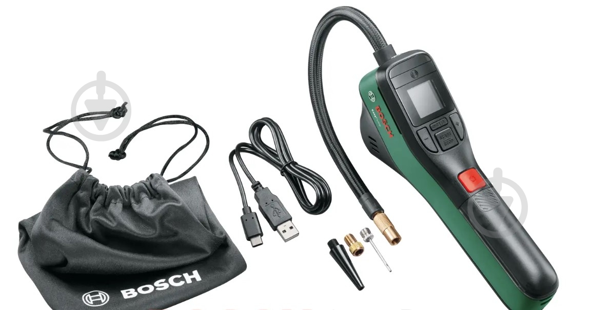 Компресcор автомобильный Bosch EasyPump 0603947000 аккумуляторный - фото 9