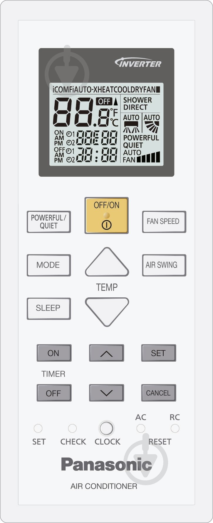 Кондиционер Panasonic CS/CU-BE20TKD CS/CU-BE20TKD - фото 4 Кондиционер Panasonic CS/CU-BE20TKD CS/CU-BE20TKD - фото 4