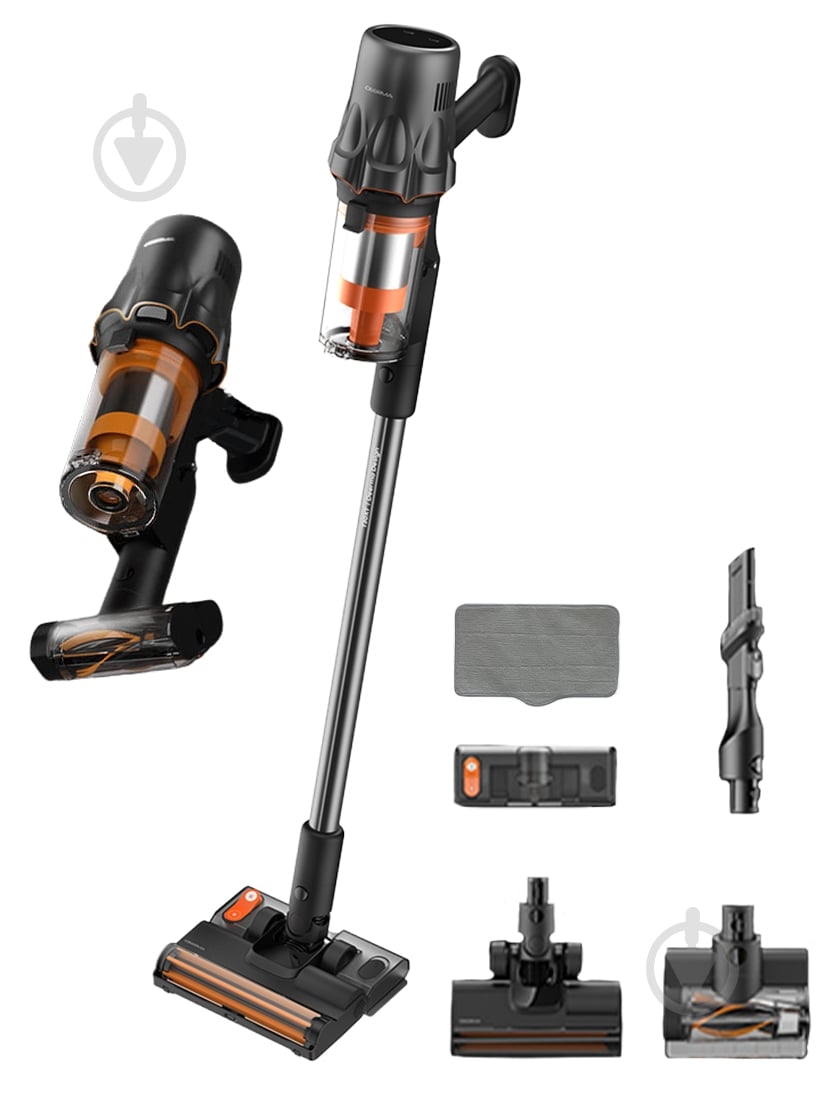 Пылесос аккумуляторный Deerma T30W XT black - фото 1 Пылесос аккумуляторный Deerma T30W XT black - фото 1