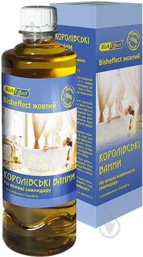 Рідина для ванни Bisheffect жовтий 500 мл - фото 1 Рідина для ванни Bisheffect жовтий 500 мл - фото 1