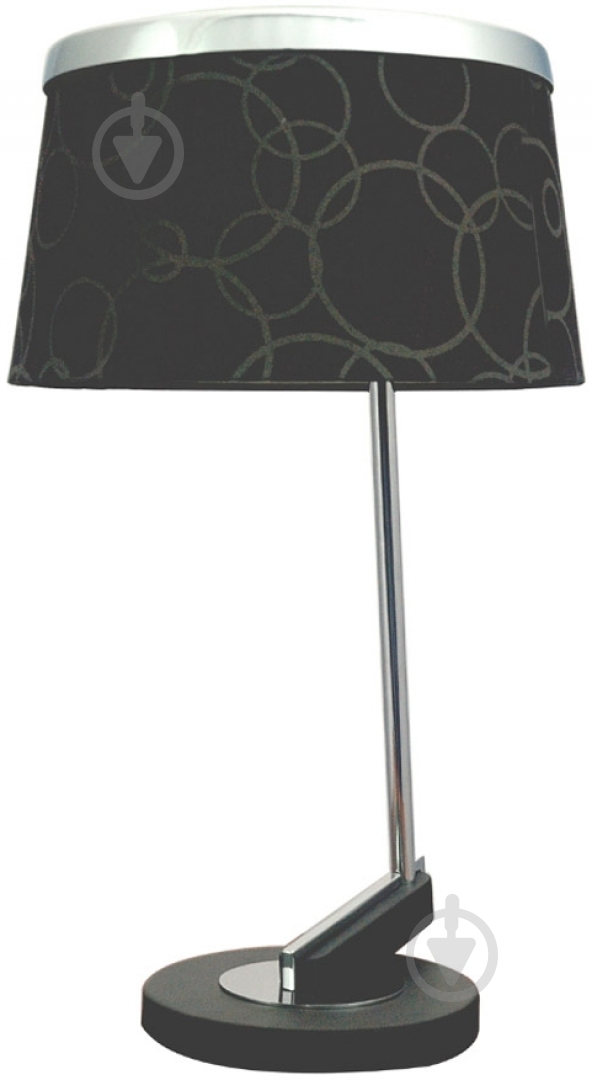 Настольная лампа декоративная Candellux Impresja 1x60 Вт E27 черный 41-45310 - фото 1 Настольная лампа декоративная Candellux Impresja 1x60 Вт E27 черный 41-45310 - фото 1