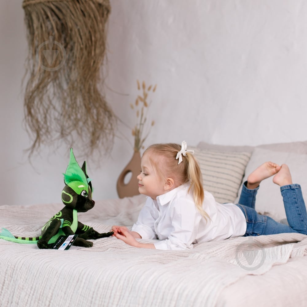 М'яка іграшка WP Merchandise «Мавка. Лісова пісня» Квусь 29 см зелений із коричневим FWPSWAMPY23GN0000 - фото 11