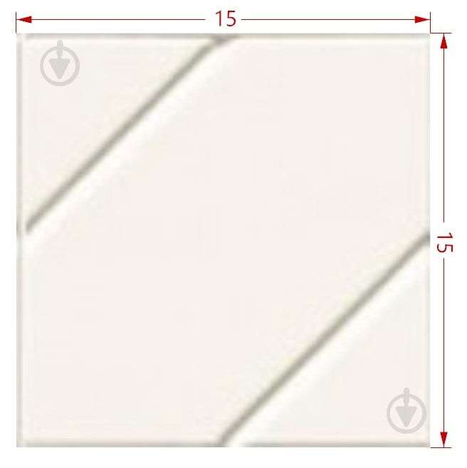 Плитка Mainzu Zen Sen White 15x15 см - фото 2