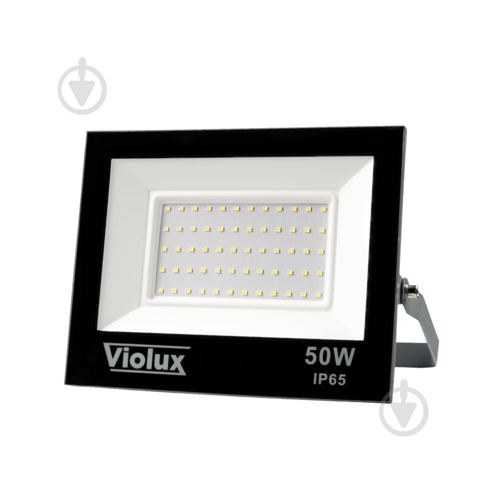 Прожектор светодиодный Violux LED RAY SMD 6000K 4500lm 50 Вт IP65 черный 420172 - фото 1 Прожектор светодиодный Violux LED RAY SMD 6000K 4500lm 50 Вт IP65 черный 420172 - фото 1