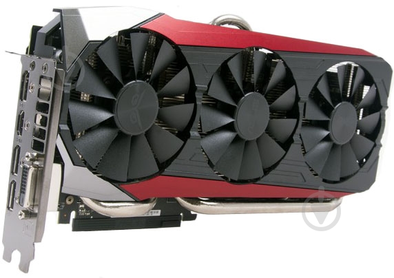 Відеокарта Asus Radeon R9 390 Strix 8GB GDDR5 512bit (STRIX-R9390-DC3OC-8GD5-GAMING) - фото 1