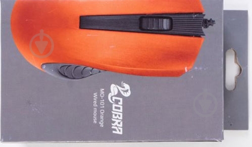 Мышь Cobra MO-101 Orange - фото 6