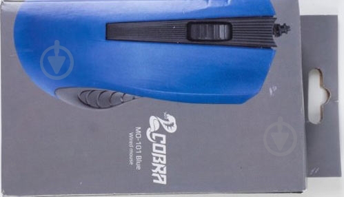Мышь Cobra MO-101 Blue - фото 4