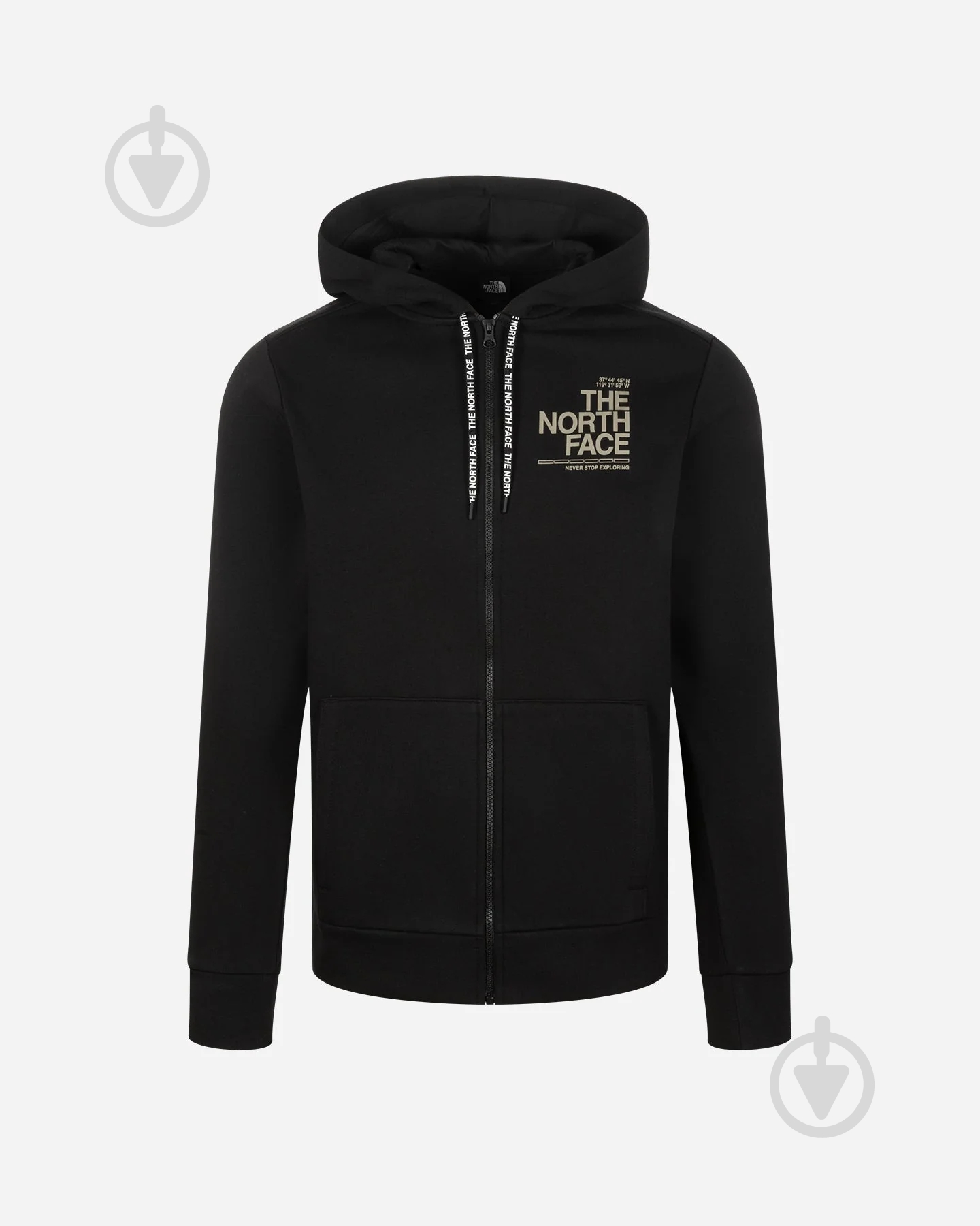 Джемпер M NEW BLANCA PEAK POLY COTTON FZ HD NF0A88WQJK31 р.S чорний - фото 1
