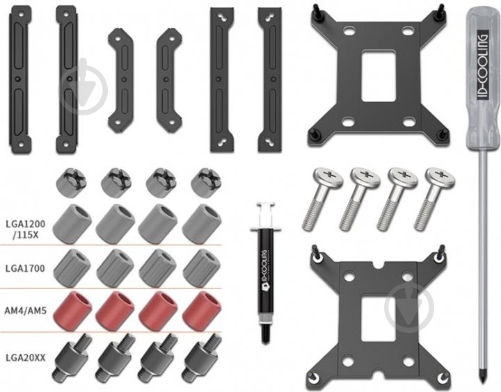 Система водяного охолодження ID-Cooling Dashflow 360 XT Black - фото 8