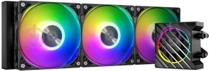 Система водяного охолодження ID-Cooling Dashflow 360 XT Black - фото 1