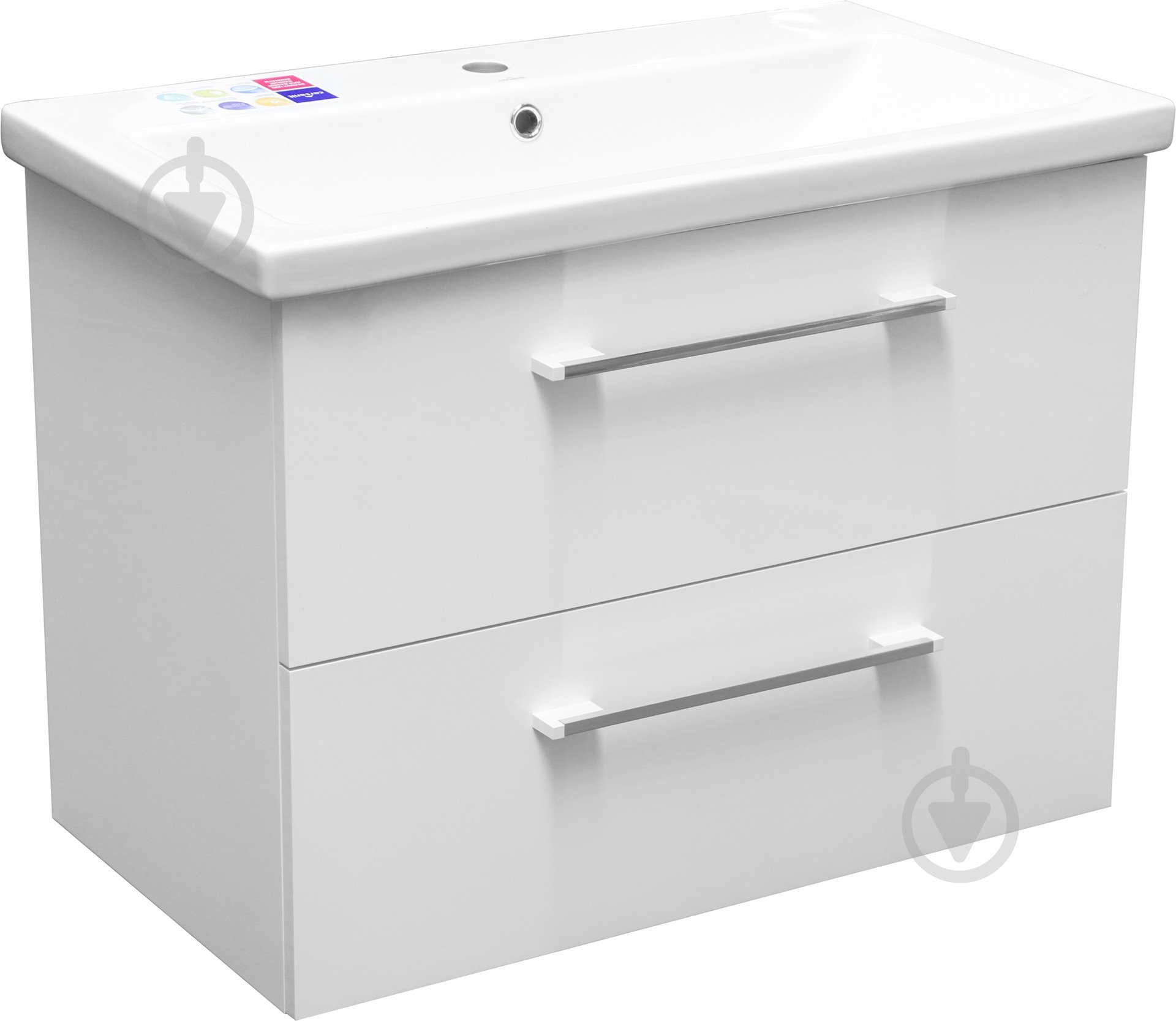 Тумба подвесная Сансервіс Start с умывальником Como 80 - фото 1