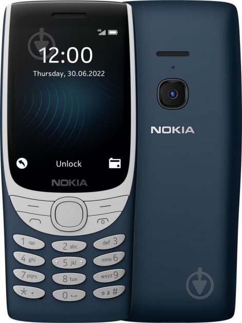 Мобильный телефон Nokia 8210 Dual Sim blue - фото 1 Мобильный телефон Nokia 8210 Dual Sim blue - фото 1