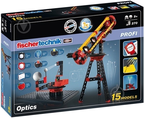 Конструктор Fischertechnik Profi Oптика FT-520399 - фото 1