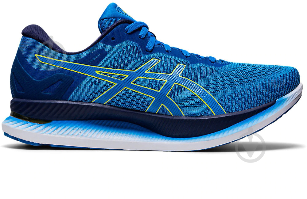 Кроссовки мужские летние Asics GlideRide 1011A817-401 р.41,5 синие - фото 1