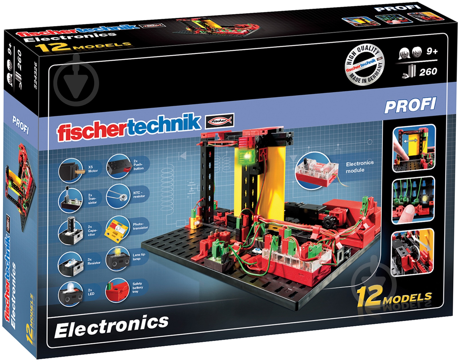 Конструктор Fischertechnik Profi Электроника FT-524326 - фото 1