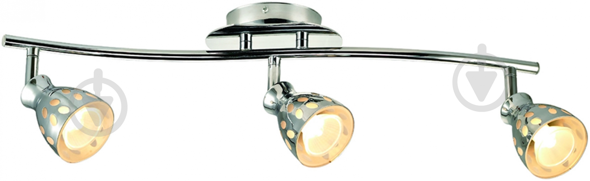 Спот Candellux PARADA 3x50 Вт GU10 хром 93-04478 - фото 1