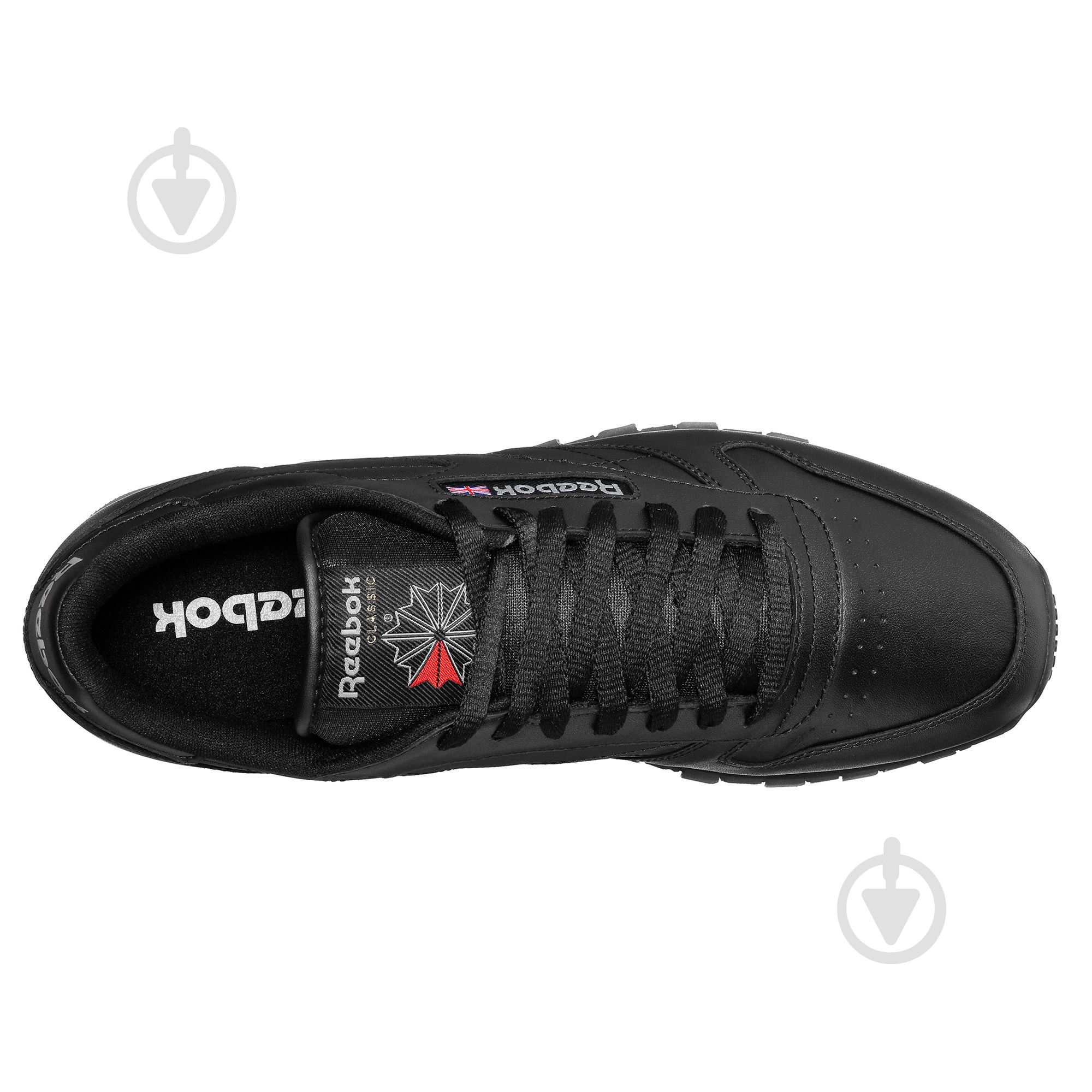 Кроссовки мужские демисезонные Reebok CL LTHR 2267 р.42 черные - фото 6