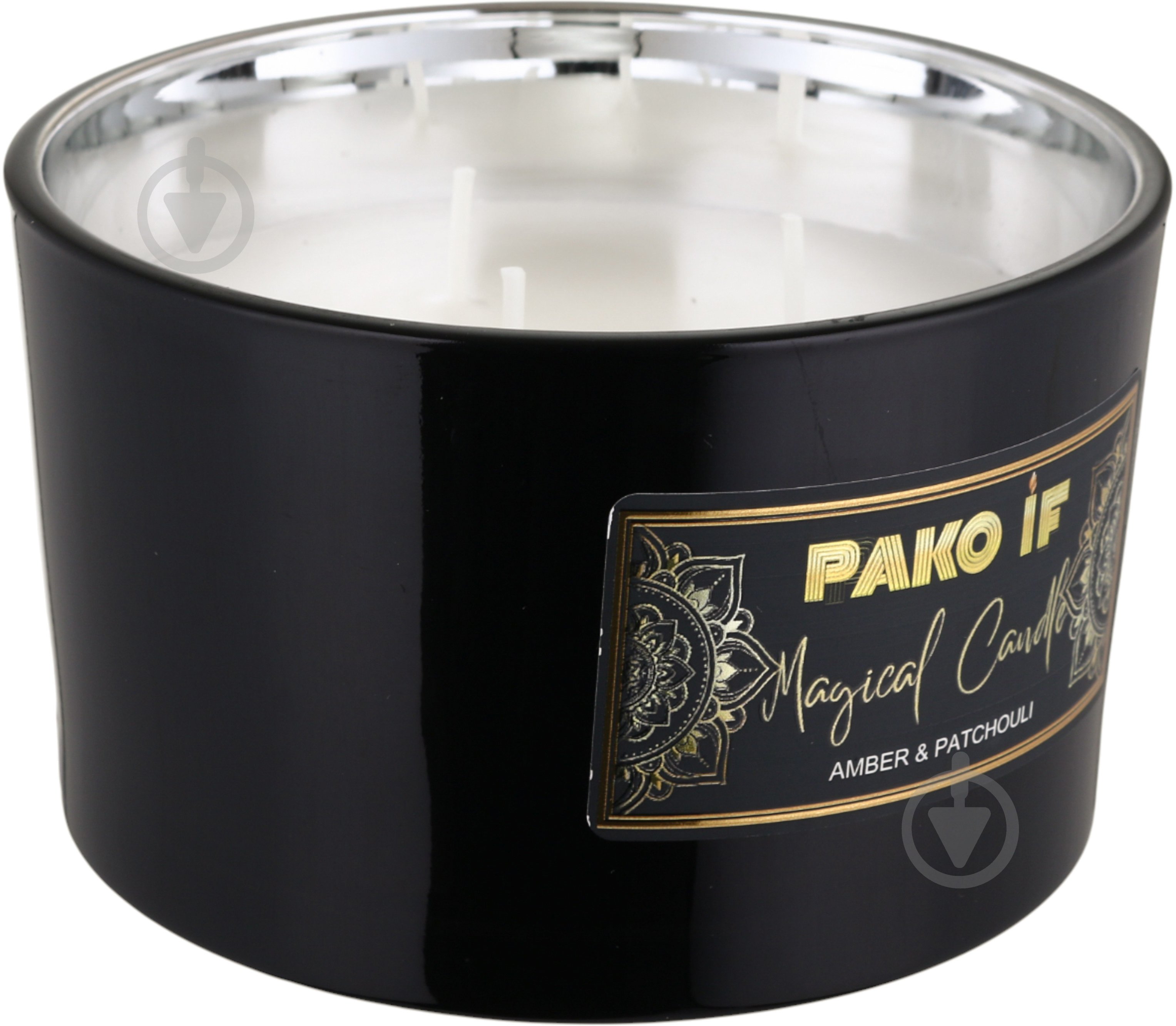 Свеча ароматическая Pako-If Magical candle 130x80 мм Amber&Patchouli - фото 3 Свеча ароматическая Pako-If Magical candle 130x80 мм Amber&Patchouli - фото 3