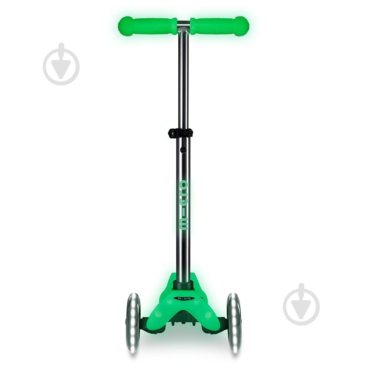 Самокат Micro серии Mini Deluxe Glow LED ледяной лайм MMD216 - фото 3