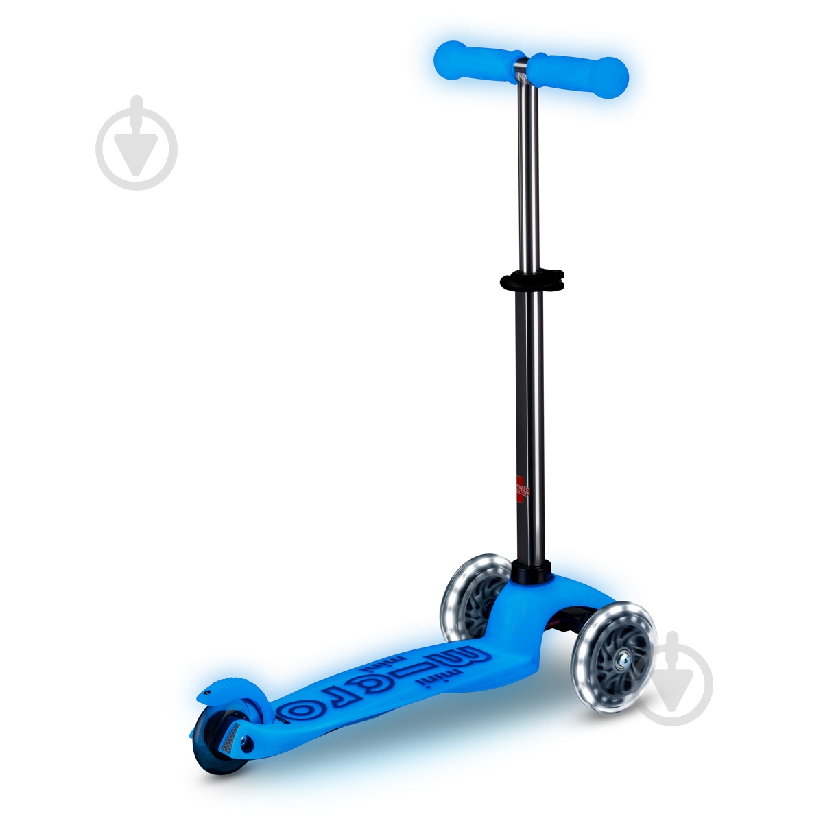 Самокат Micro серии Mini Deluxe Glow LED синий MMD215 - фото 3