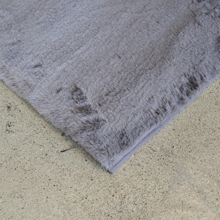 Коврик Dariana Rabbit Classic 120x180 см gray - фото 4