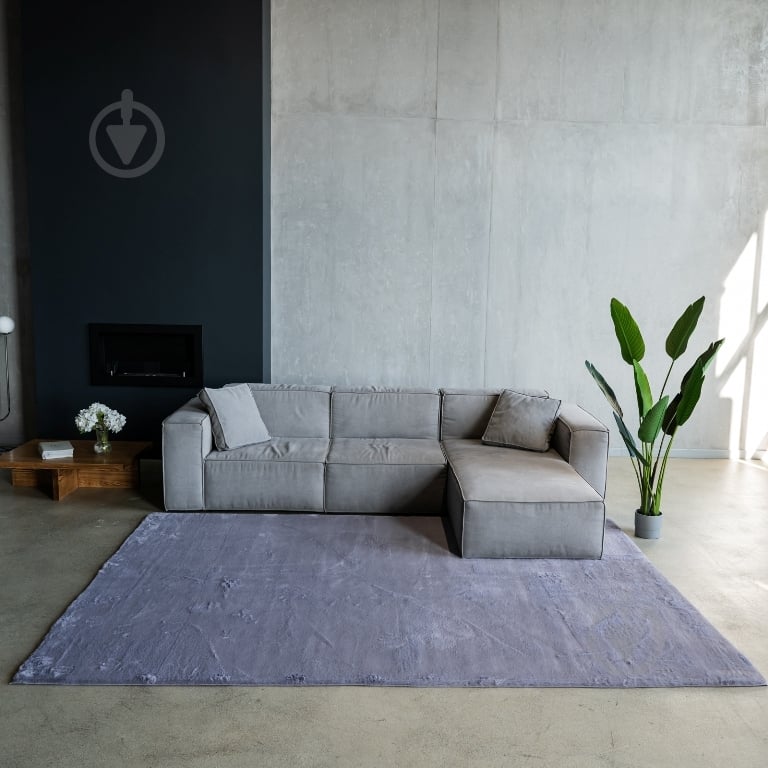 Коврик Dariana Rabbit Classic 204х300 см gray - фото 2