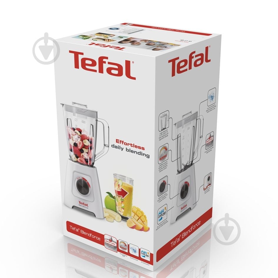 Блендер стаціонарний Tefal BLENDFORCE 2 BL420131 белый - фото 18