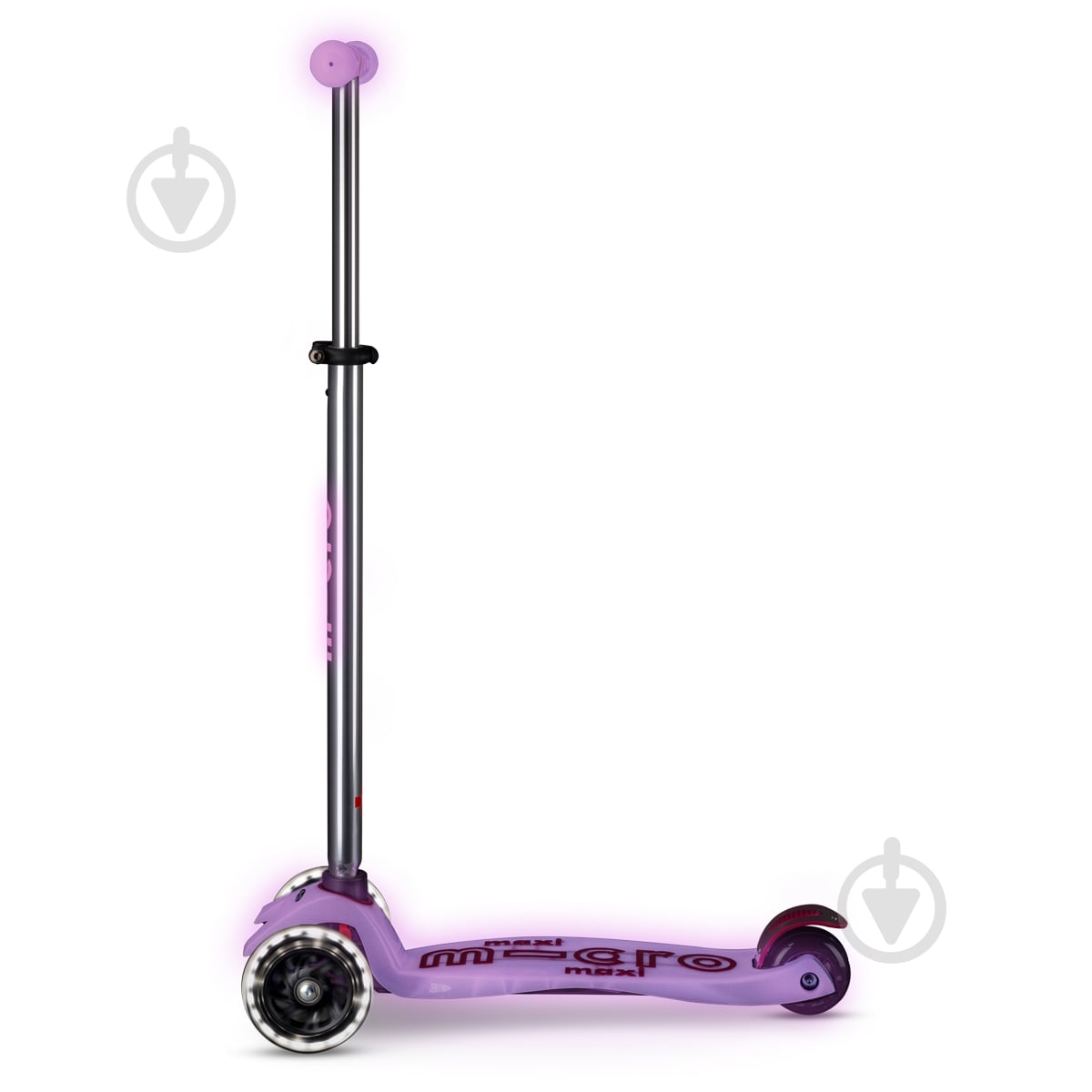 Самокат Micro серії Maxi Deluxe Glow LED рожевий MMD367 - фото 2
