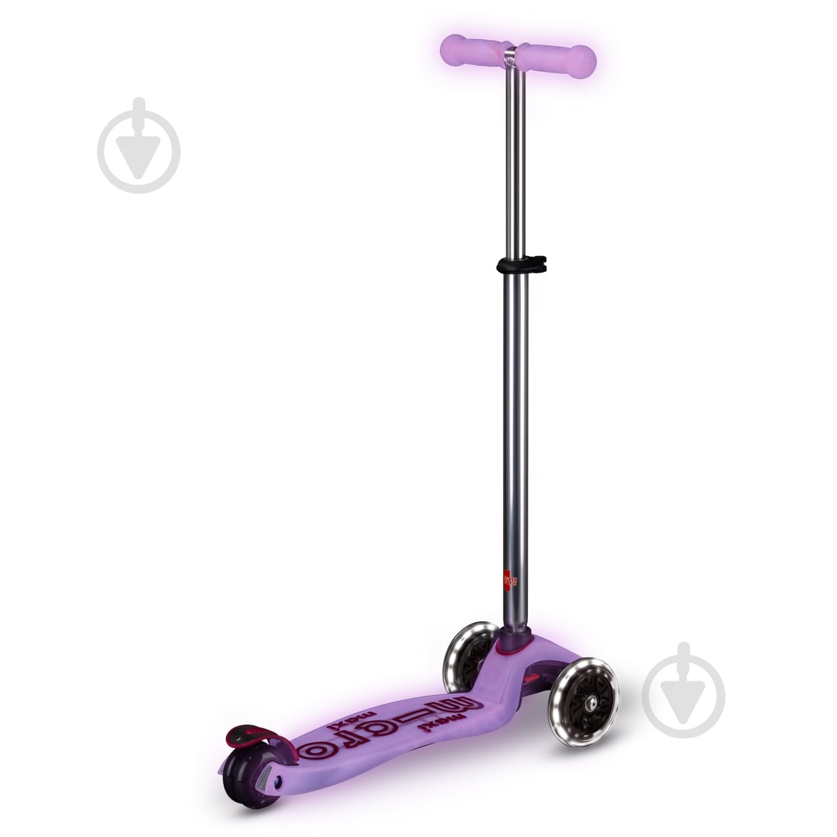 Самокат Micro серії Maxi Deluxe Glow LED рожевий MMD367 - фото 3
