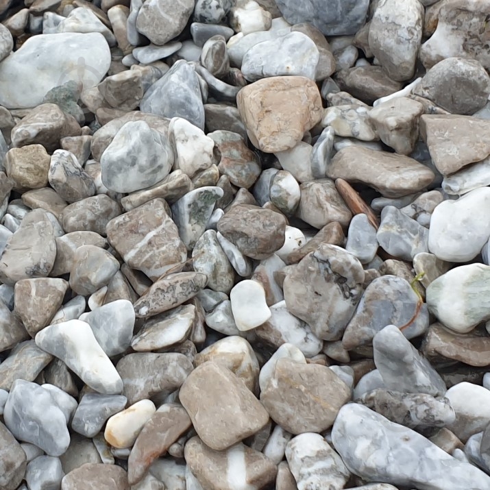 Галька KLVIV -Ландшафт MOON STONE/ GREY - фото 1