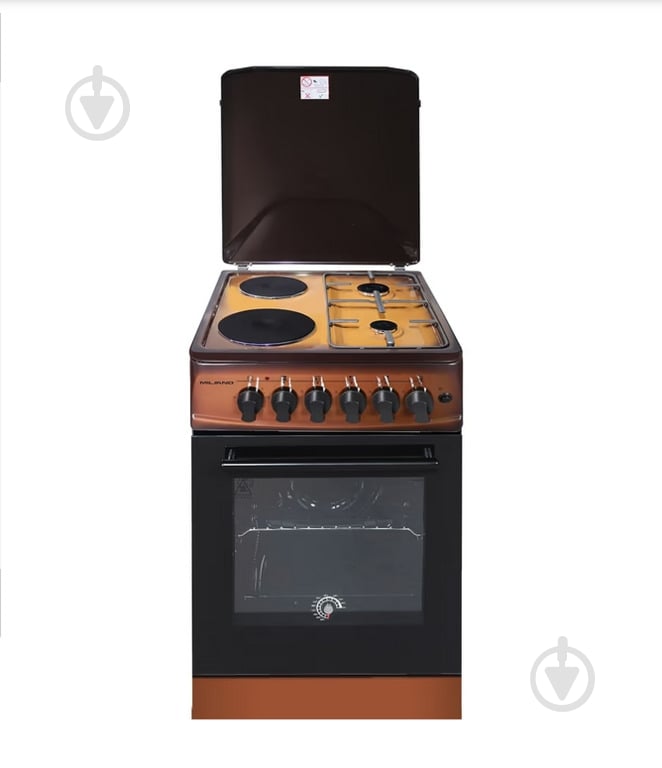 Плита комбинированная Milano ML50 E22+ brown - фото 1 Плита комбинированная Milano ML50 E22+ brown - фото 1