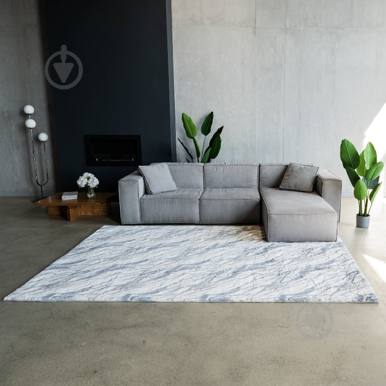 Ковер Dariana Marble 204х300 см white - фото 3