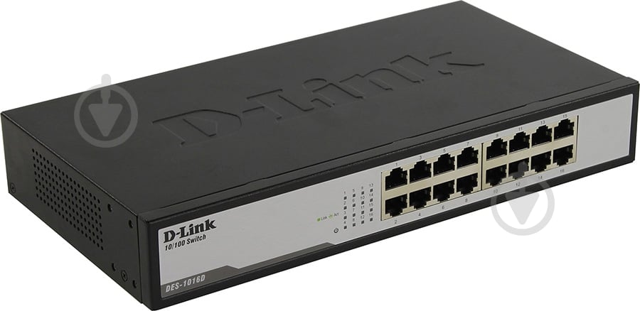 Коммутатор D-Link F1 DES-1016D - фото 1