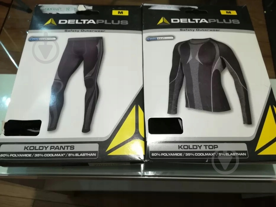 Комплект термобелья Delta Plus KOLDY NO р. L KOLDYTOPANOGT черный - фото 3