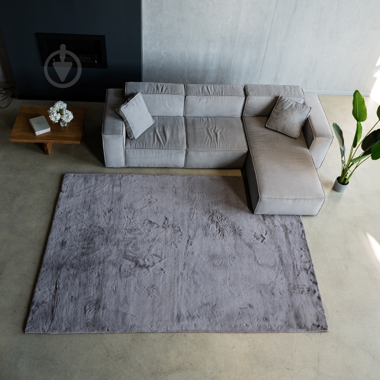 Коврик Dariana Rabbit Classic 160x220 см quartz - фото 4