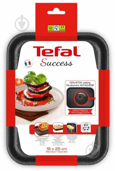 Противень Tefal Success прямокутный 19х25 см - фото 3