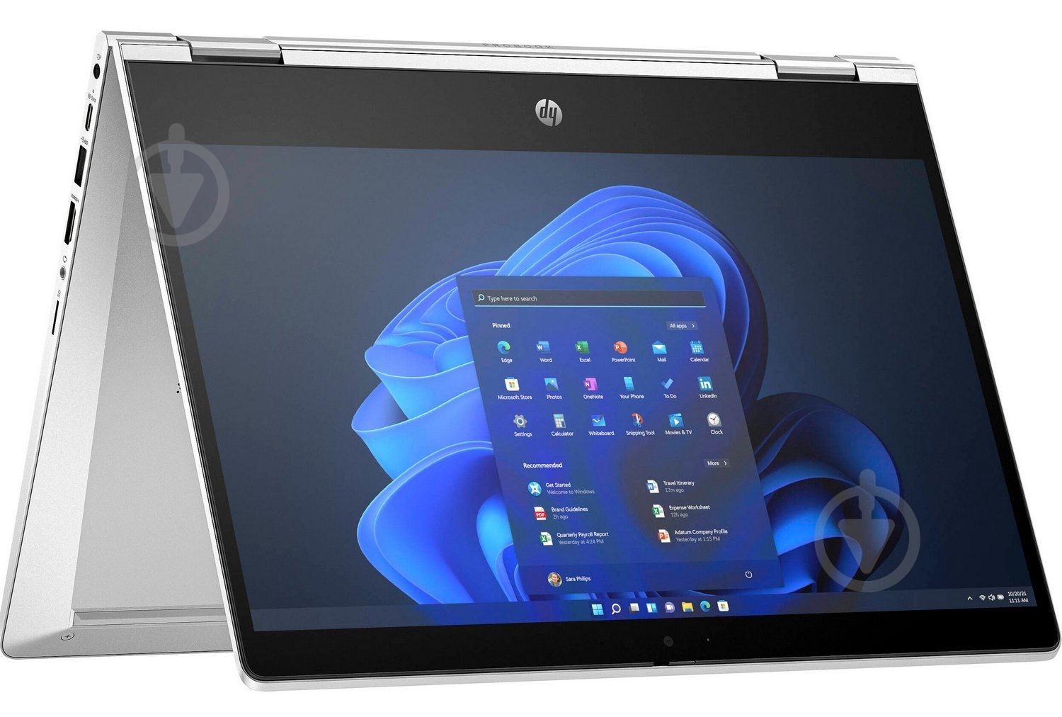 Ноутбук HP Probook x360 435 G10 13,3" (AD0Y1ET) pike silver - фото 4