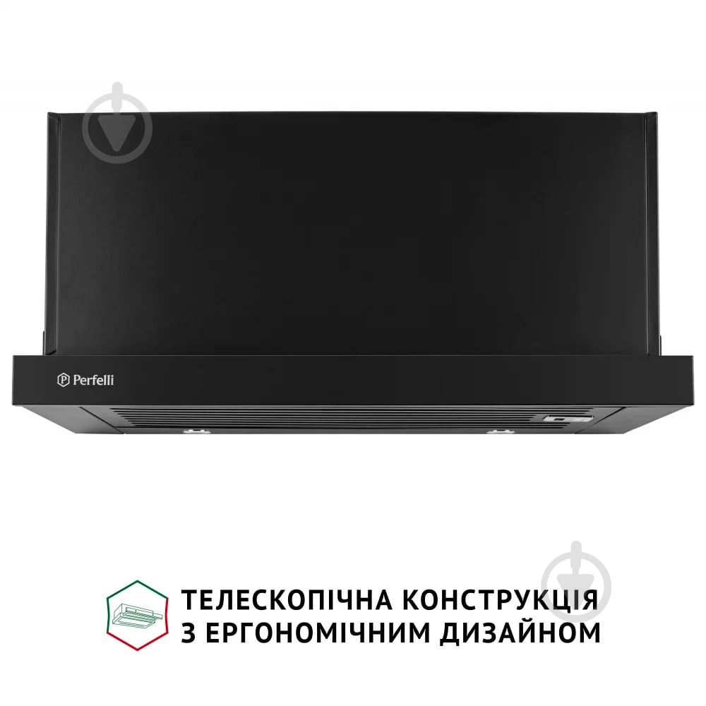 Вытяжка Perfelli Iseo 6pmf Nero - фото 2 Вытяжка Perfelli Iseo 6pmf Nero - фото 2