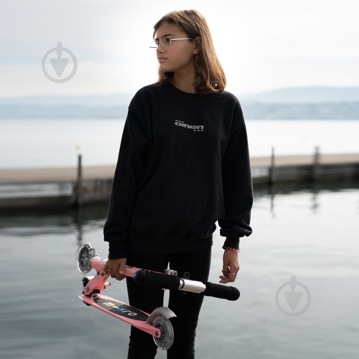 Самокат Micro серии Sprite LED неоновая роза SA0235 - фото 9