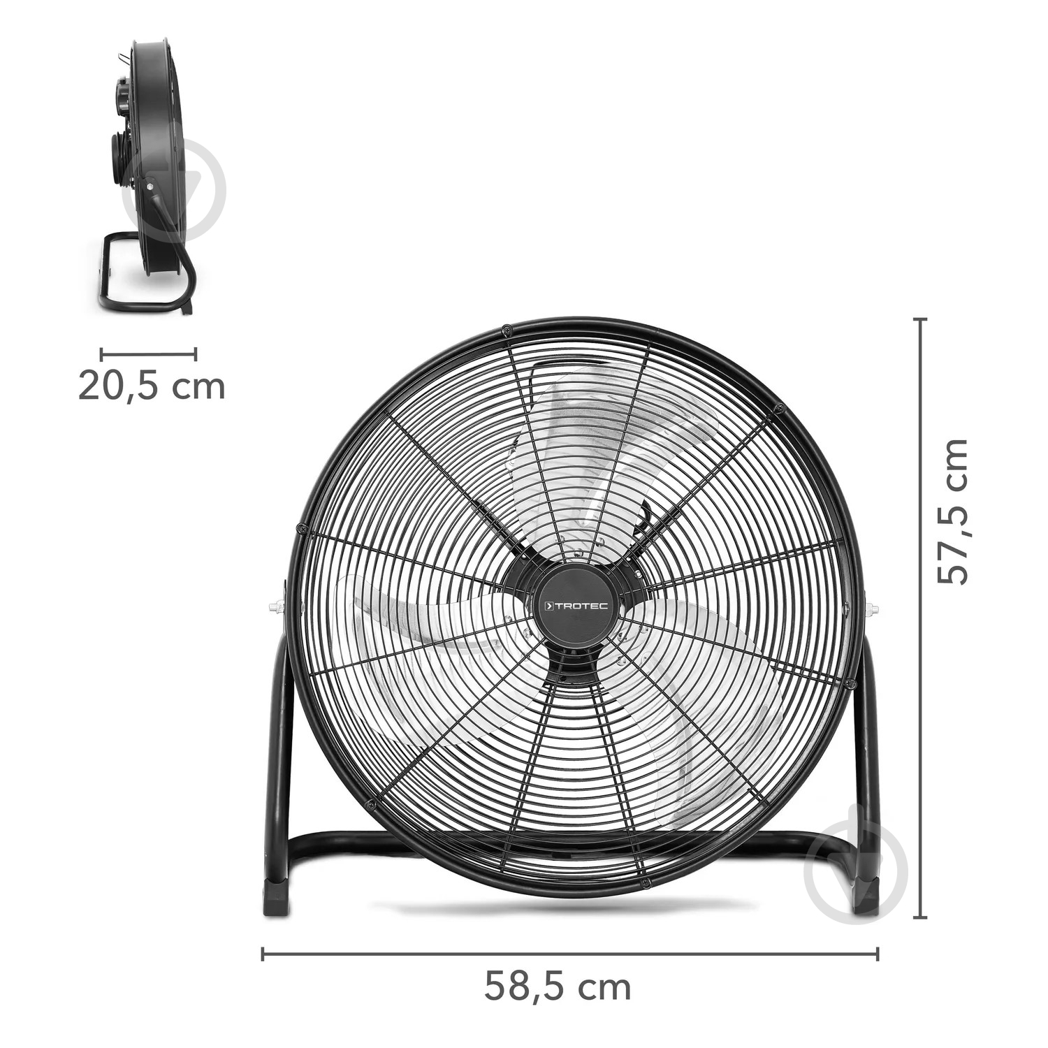 Вентилятор підлоговий Trotec TVM 20 D - фото 9