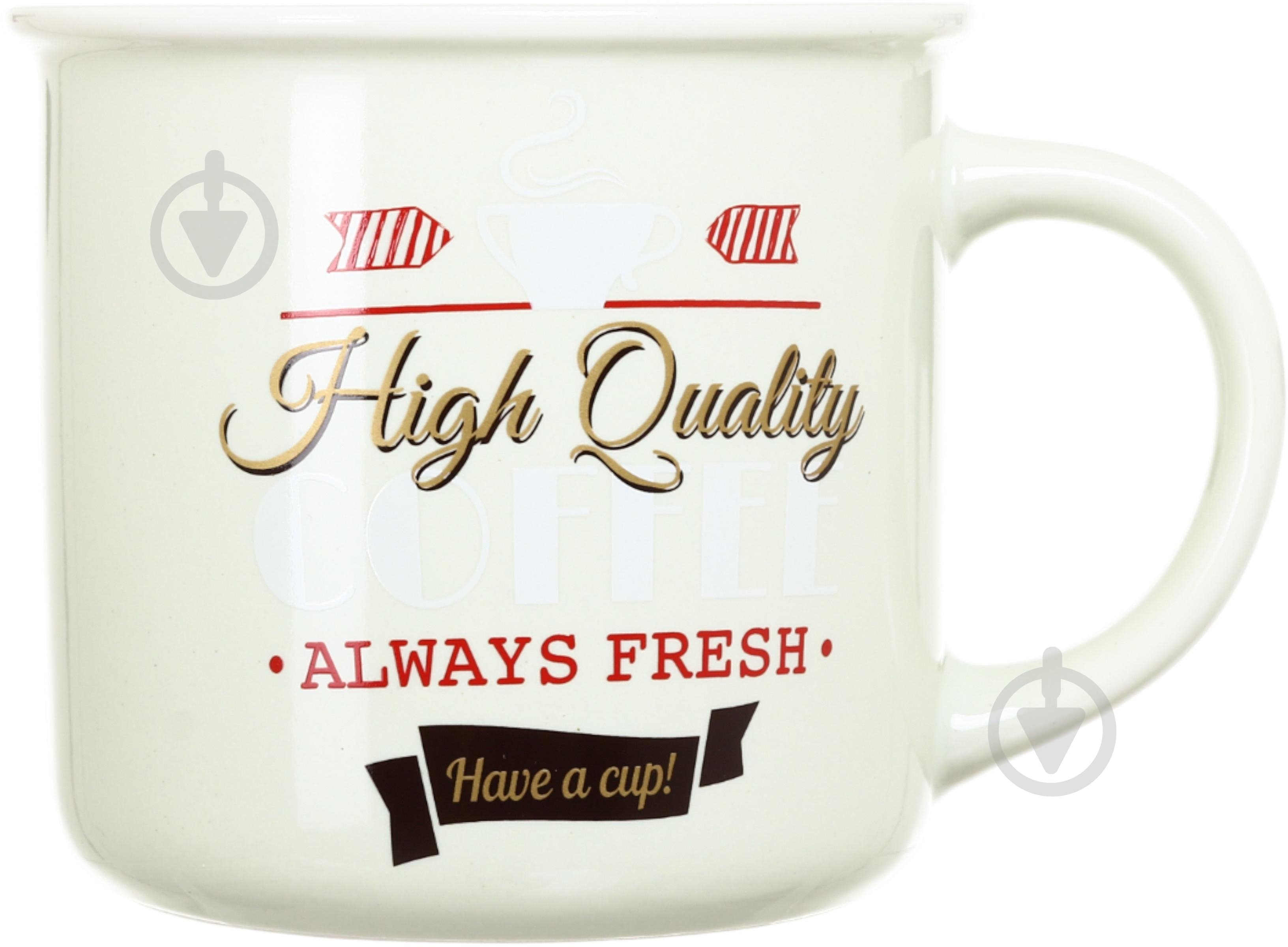 Чашка Fiora Vintage white 355 мл - фото 3