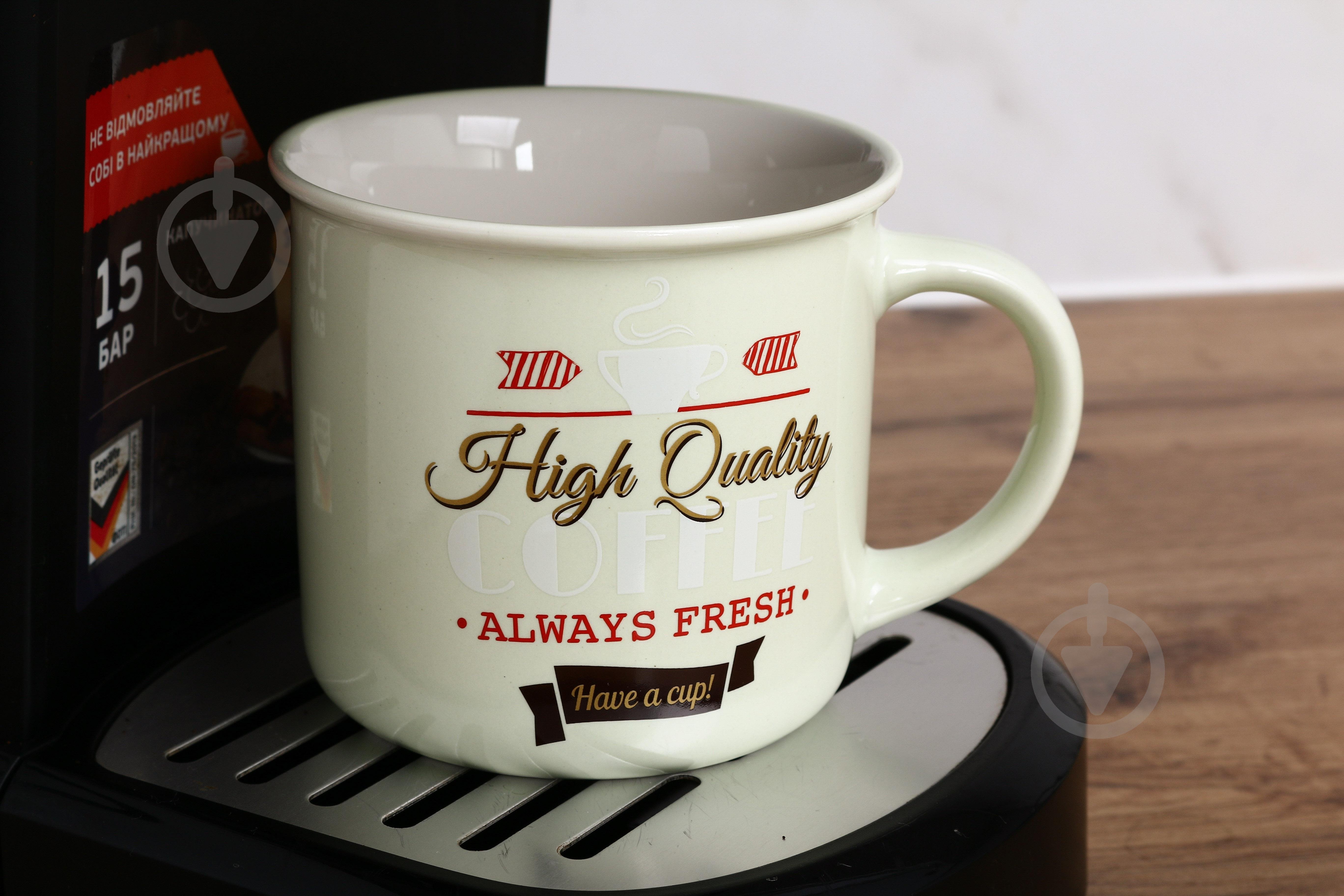 Чашка Fiora Vintage white 355 мл - фото 7