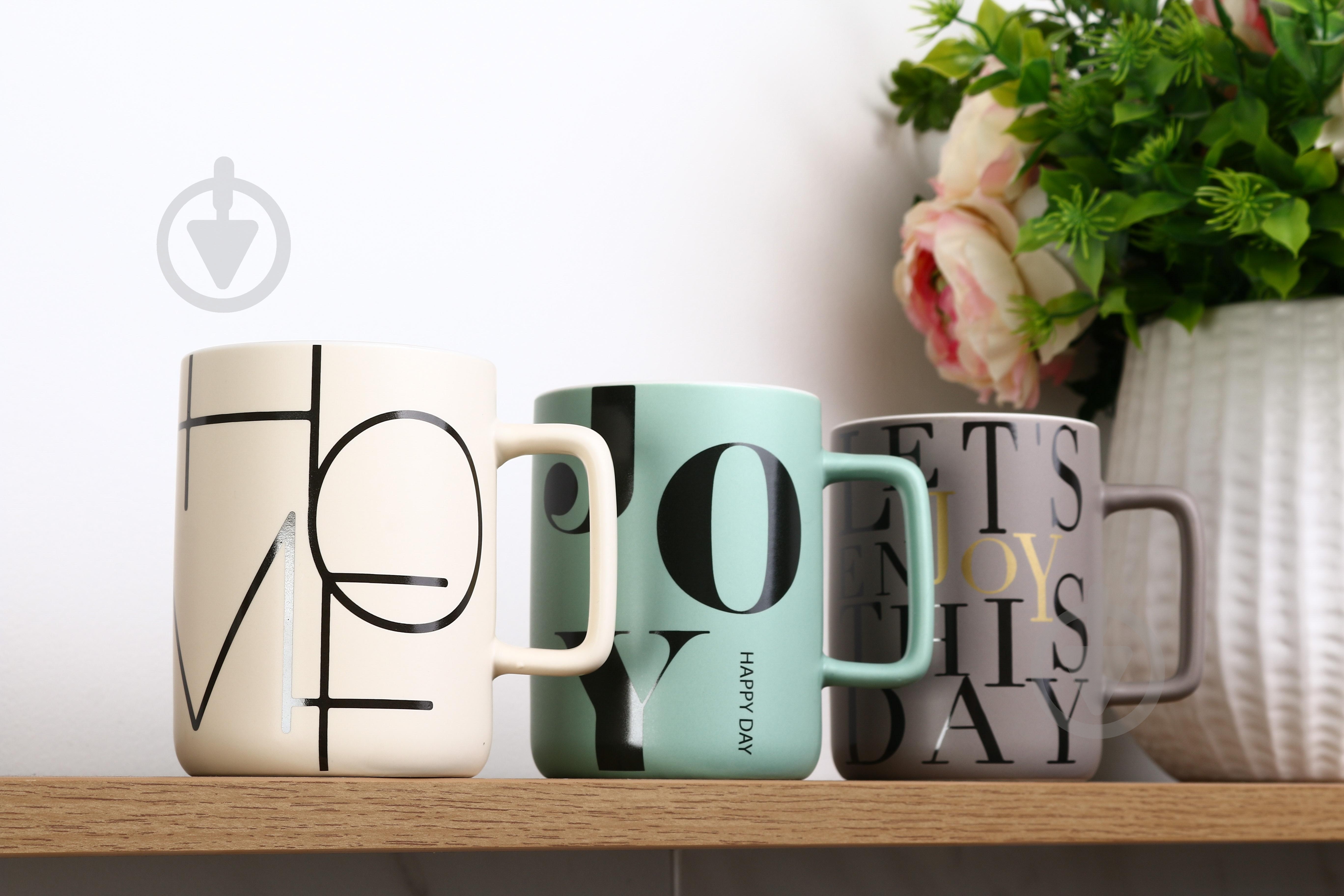 Чашка Fiora Vogue White 400 мл - фото 5 Чашка Fiora Vogue White 400 мл - фото 5