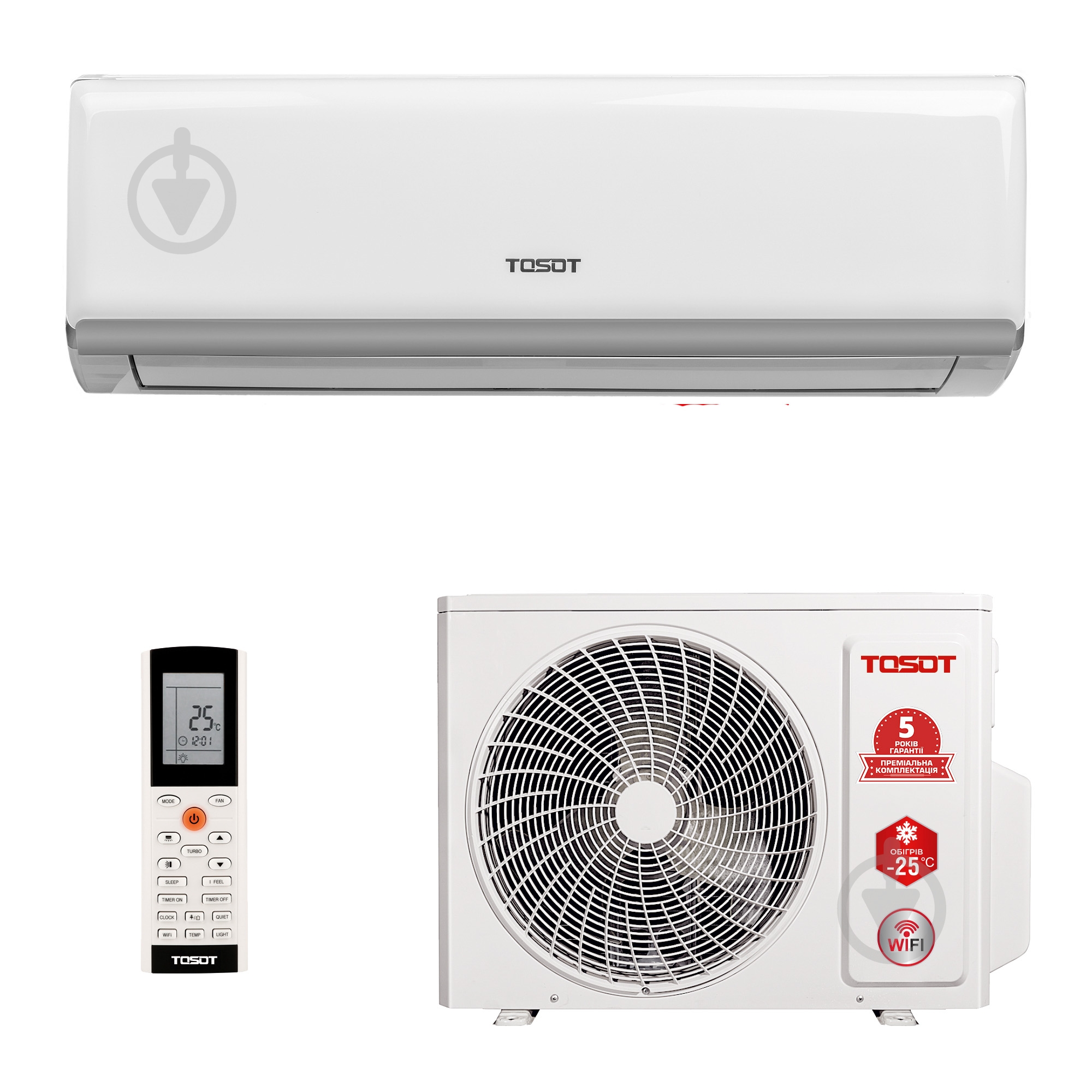 Кондиціонер TOSOT GK-24N North Inverter - фото 1 Кондиціонер TOSOT GK-24N North Inverter - фото 1