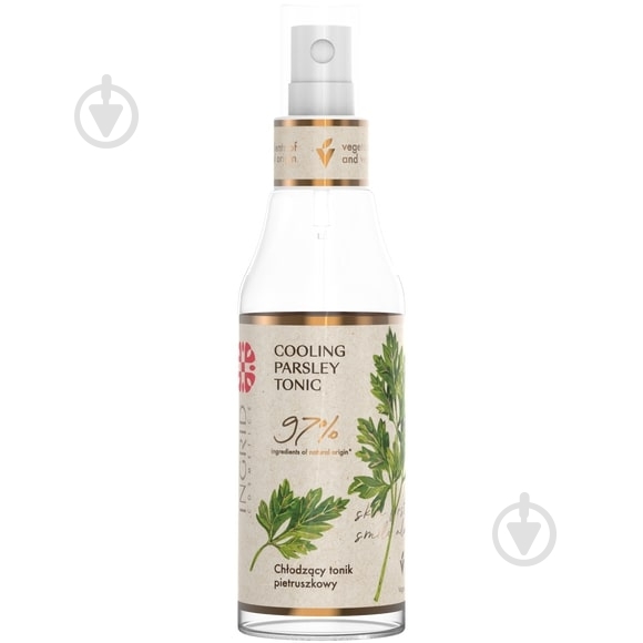Тоник для лица Ingrid Cosmetics Vegan с петрушкой 75 мл - фото 1