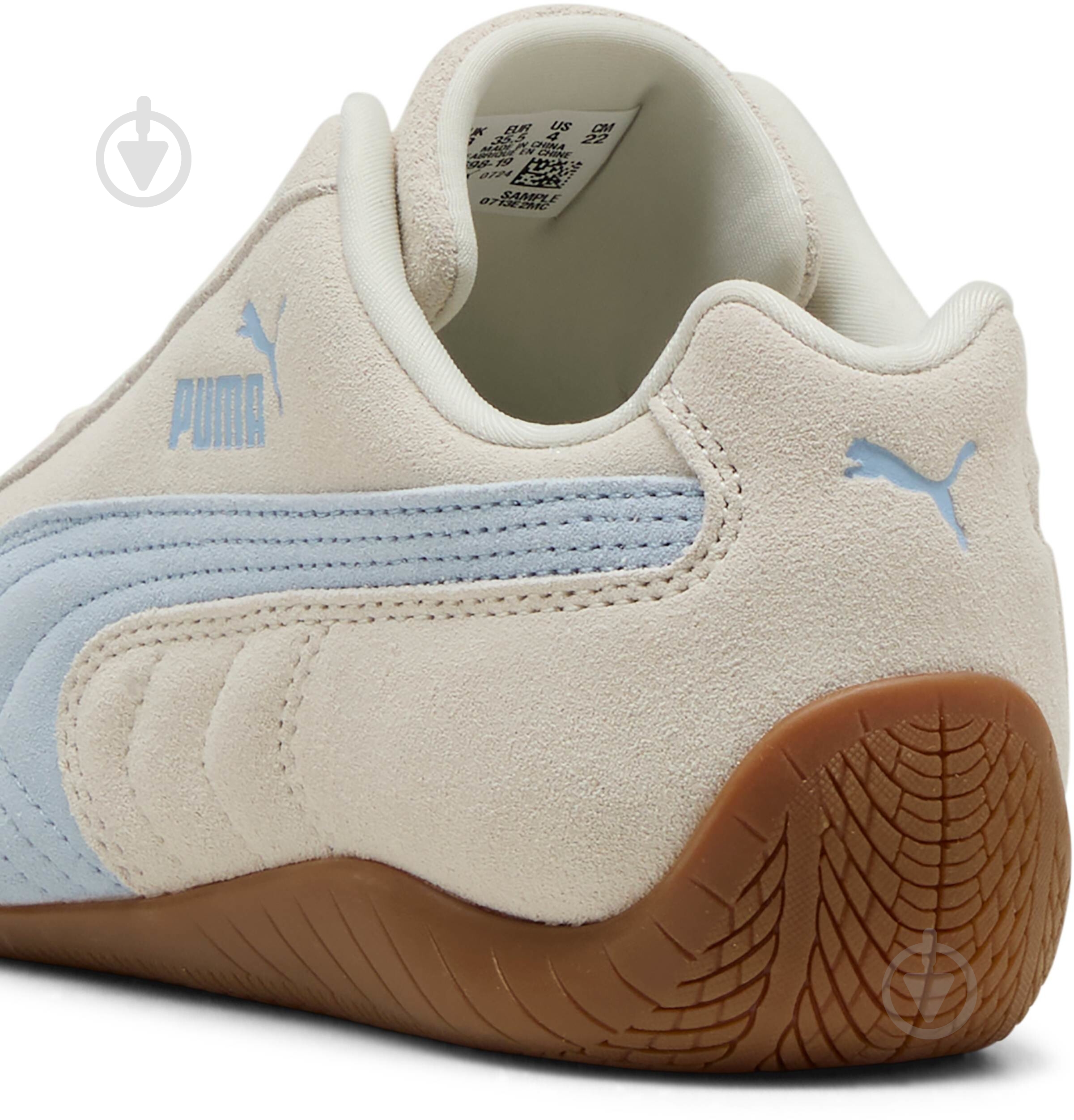 Кроссовки для девочек Puma Speedcat Jr 40169819 р.35,5 светло-бежевые - фото 4 Кроссовки для девочек Puma Speedcat Jr 40169819 р.35,5 светло-бежевые - фото 4